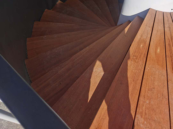 北京户外竹木平台踏步